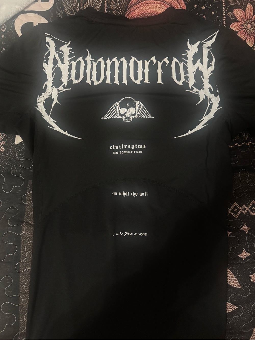 Civil Regime No Tomorrow Compression Tee